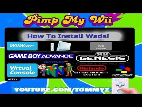 how to install wii wads